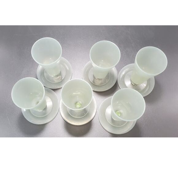 Vintage Tupperware Parfait Dish w/Base, Set of 6   NO LIDS - Picture 2 of 4